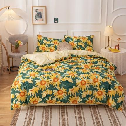 91家纺网 家纺一手货源 找家纺 （总）珺柔 2020新花型13070全棉四件套