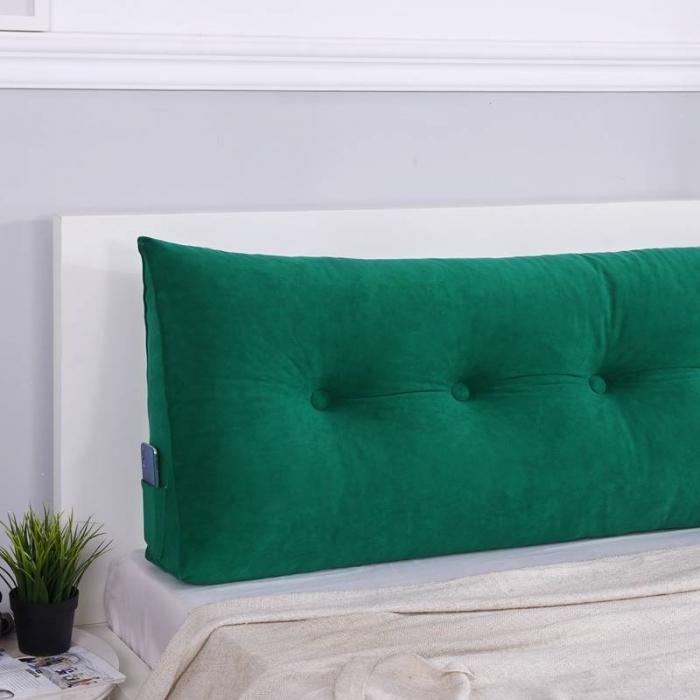 91家纺网 家纺一手货源 找家纺 厂家直销2020新款三角亲肤绒面料床头靠垫靠背床上靠枕榻榻米