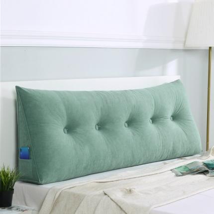 91家纺网 家纺一手货源 找家纺 厂家直销2020新款三角亲肤绒面料床头靠垫靠背床上靠枕榻榻米