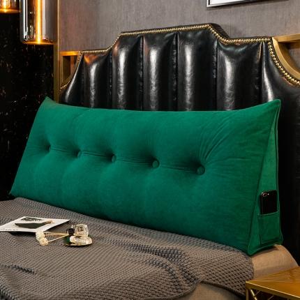 91家纺网 家纺一手货源 找家纺 厂家直销一件代发2020新款三角富贵绒珍珠棉床头靠垫1.5床