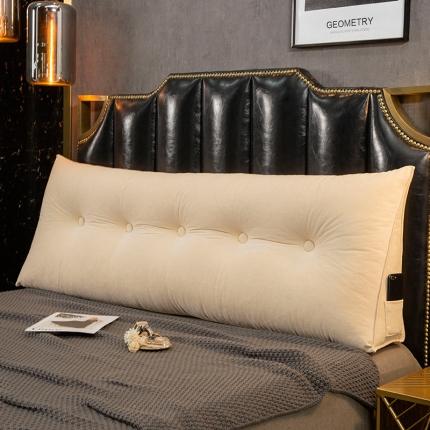 91家纺网 家纺一手货源 找家纺 厂家直销一件代发2020新款三角富贵绒珍珠棉床头靠垫1.5床