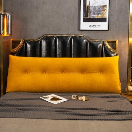 91家纺网 家纺一手货源 找家纺 厂家直销一件代发2020新款三角富贵绒珍珠棉床头靠垫1.5床