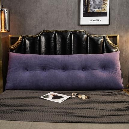 91家纺网 家纺一手货源 找家纺 厂家直销一件代发2020新款三角富贵绒珍珠棉床头靠垫1.5床