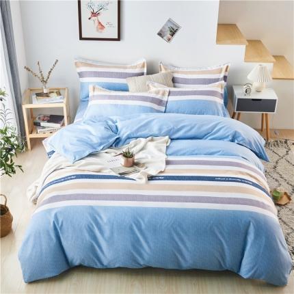 91家纺网 家纺一手货源 找家纺 （总）源莱小清新网红ins风芦荟棉 亲肤棉 四件套