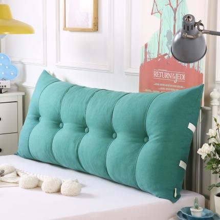 91家纺网 家纺一手货源 找家纺 厂家直销2020新款供货直角床头靠垫亚麻靠背床上靠枕大靠背