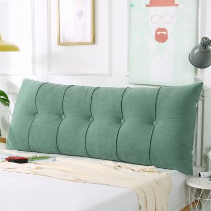 91家纺网 家纺一手货源 找家纺 厂家直销2020新款直角富贵绒床头靠垫可固定床上学生宿舍靠枕