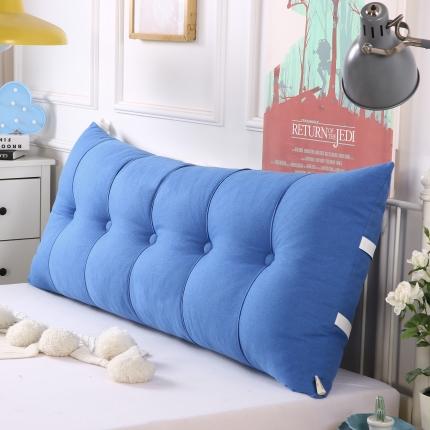 91家纺网 家纺一手货源 找家纺 厂家直销2020新款供货直角床头靠垫亚麻靠背床上靠枕大靠背