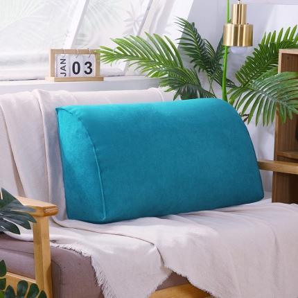 厂家直销2020新款韩国绒亚麻沙发腰枕床头靠垫沙发靠背可拆洗