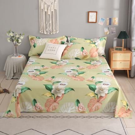 91家纺网 家纺一手货源 找家纺 圣锦 全棉单床单 丛林舞会