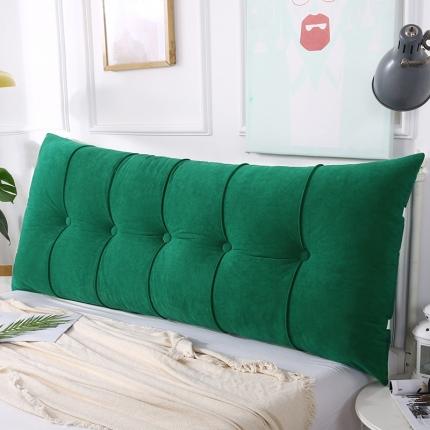 91家纺网 家纺一手货源 找家纺 厂家直销2020新款直角富贵绒床头靠垫可固定床上学生宿舍靠枕