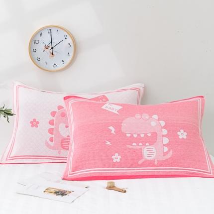 91家纺网 家纺一手货源 找家纺 （总）朴尔2020特惠混纺棉质三层纱布独版AB面枕巾