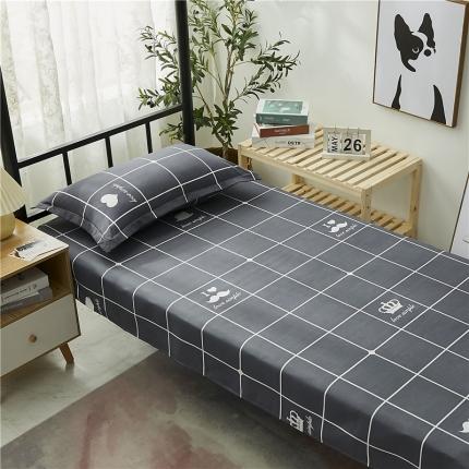 91家纺网 家纺一手货源 找家纺 寝室单人床三件套学生宿舍床单简单爱