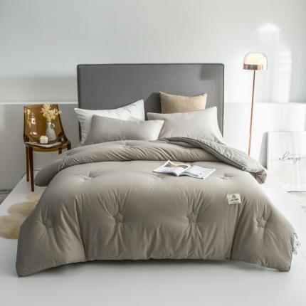 91家纺网 家纺一手货源 找家纺 （总）头等舱 全棉A类大豆抗菌被-轻奢白景