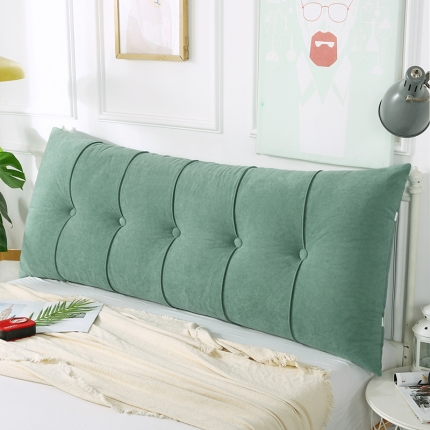 厂家直销2020新款直角富贵绒床头靠垫大靠背床上学生宿舍靠枕