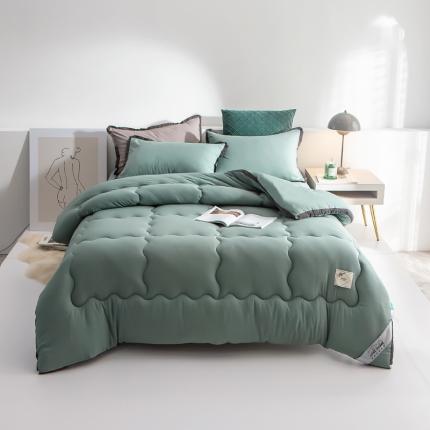 91家纺网 家纺一手货源 找家纺 （总）头等舱 立体纯色秋冬被现代简约风格