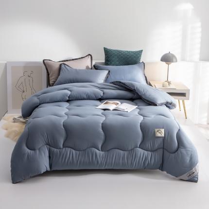 91家纺网 家纺一手货源 找家纺 （总）头等舱 立体纯色秋冬被现代简约风格