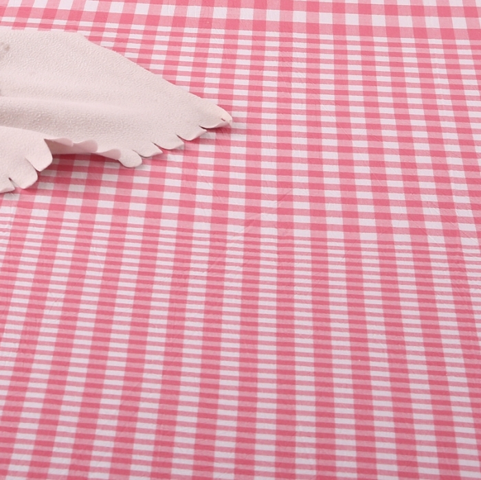 91家纺网 家纺一手货源 找家纺 久典家居 2020新款水洗棉单品床笠 渐变粉格