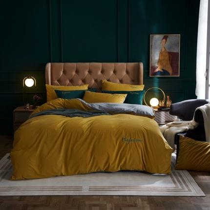 91家纺网 家纺一手货源 找家纺 （总）玖玖爱 2020新款加厚铂金提花绒四件套