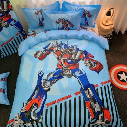 91家纺网 家纺一手货源 找家纺 （总）孩子王2023新款纯棉卡通大版面料升级款床单款四件套