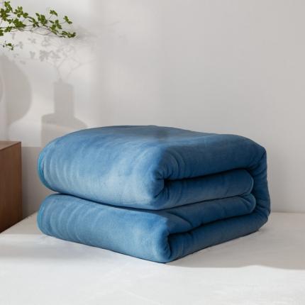 91家纺网 家纺一手货源 找家纺 总来菲2025纯色金貂绒毯法兰绒毯子加厚法莱绒1.5KG公斤