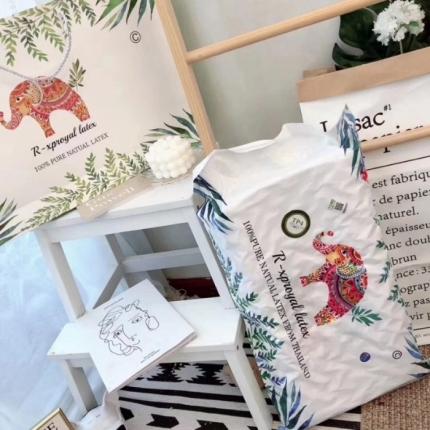 91家纺网 家纺一手货源 找家纺 佳梦达 2020新款皇家大象仿乳胶枕图1