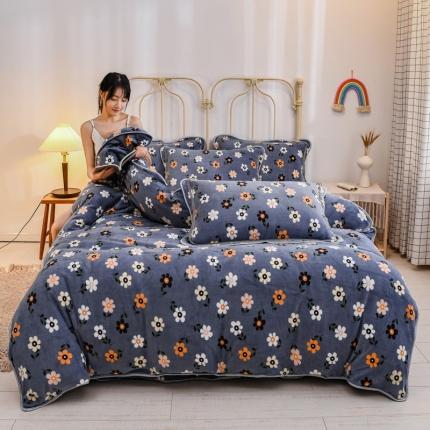 澳洲羽 2024新款超柔牛奶绒四件套 芳香