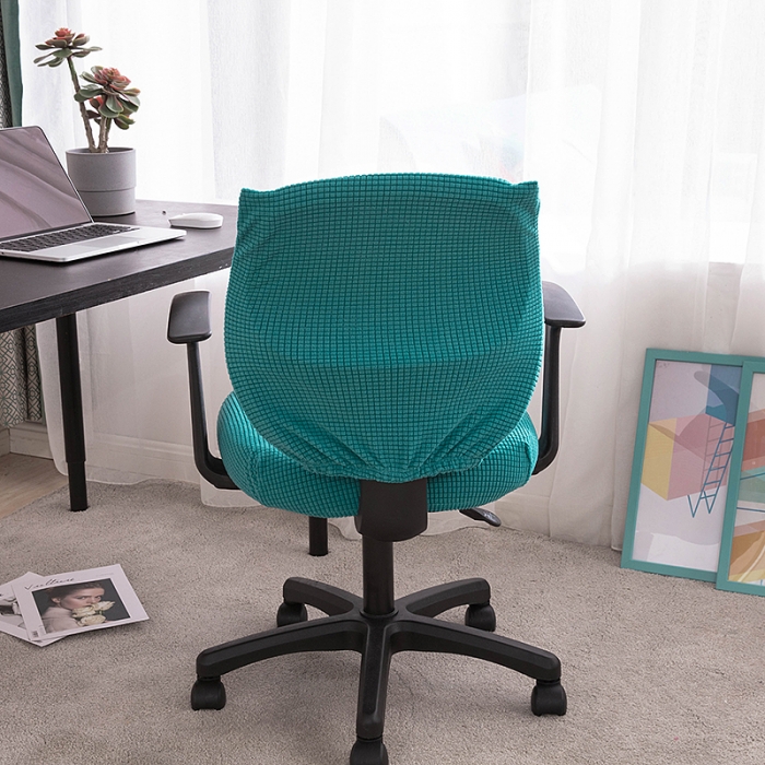 91家纺网 家纺一手货源 找家纺 雅竹 玉米粒分体椅套 翠绿