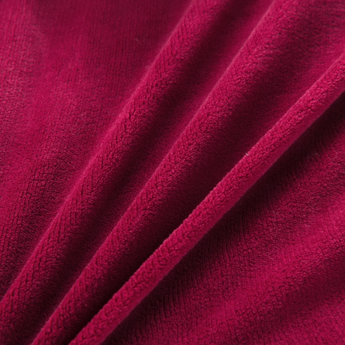 91家纺网 家纺一手货源 找家纺 唐人居 2025新款牛奶绒双拼贴布绣四件套 格调-红