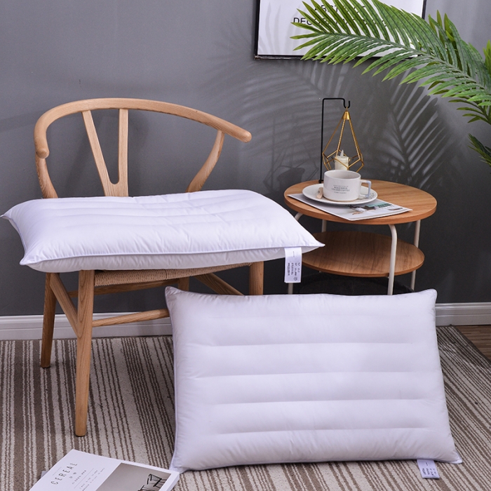 91家纺网 家纺一手货源 找家纺 （总）星芯合 2024新款纤柔羽丝枕48*74cm