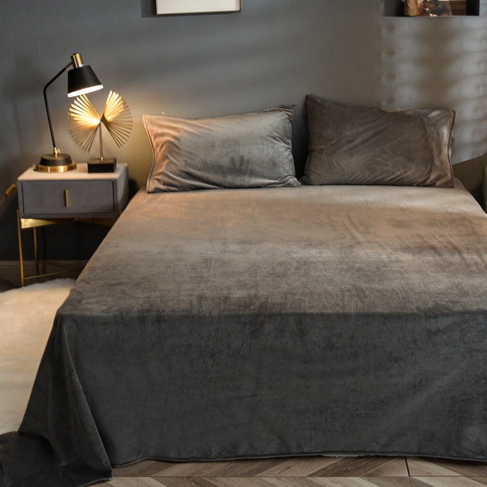 91家纺网 家纺一手货源 找家纺 涵宸 2020新款绒-水晶绒数码潮系列四件套 简爱