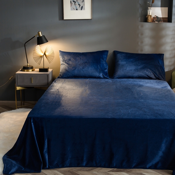 91家纺网 家纺一手货源 找家纺 涵宸 2020新款绒-水晶绒数码潮系列四件套 迷宫