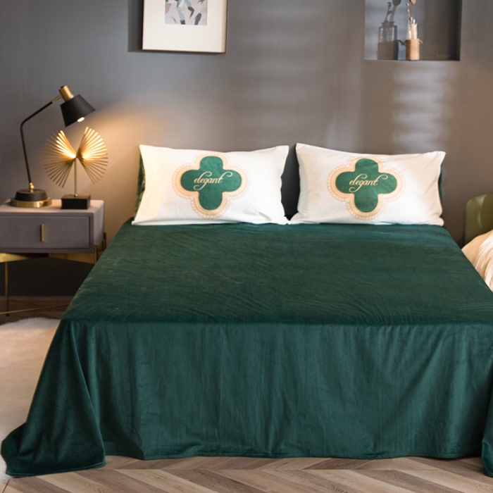 91家纺网 家纺一手货源 找家纺 涵宸 2020新款绒-水晶绒数码潮系列四件套 雅致