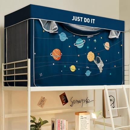 91家纺网 家纺一手货源 找家纺 （总）卓尔居 2025新款学生数码印花遮光床帘