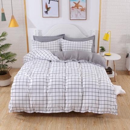 91家纺网 家纺一手货源 找家纺 （总1）百花王 2020新款花色活性芦荟棉四件套