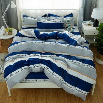 91家纺网 家纺一手货源 找家纺 （总1）百花王 2020新款花色活性芦荟棉四件套