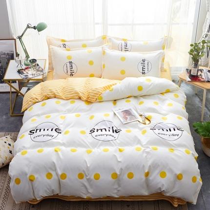 91家纺网 家纺一手货源 找家纺 （总1）百花王 2020新款花色活性芦荟棉四件套