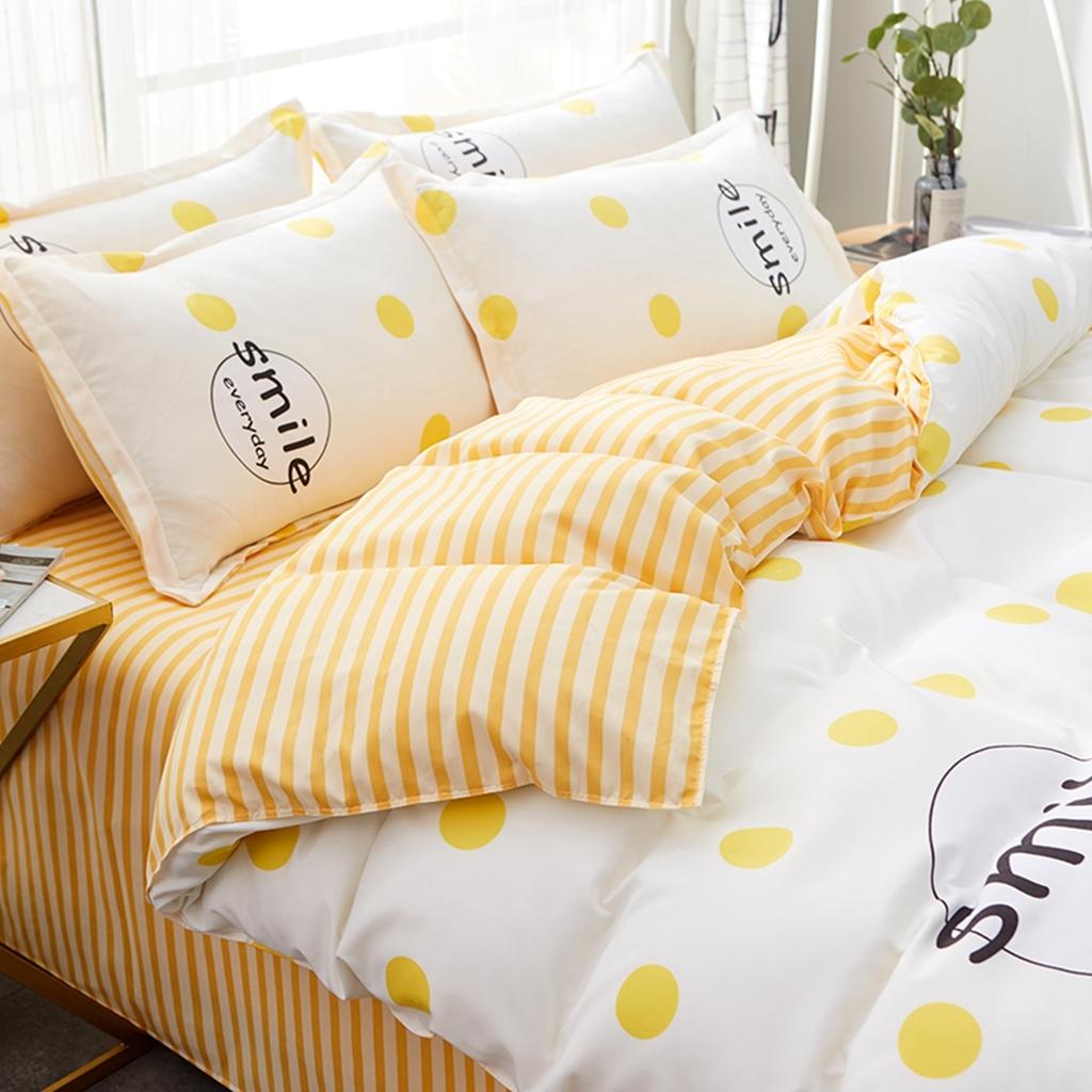 91家纺网 家纺一手货源 找家纺 百花王 2020新款花色活性芦荟棉四件套 浪漫满屋