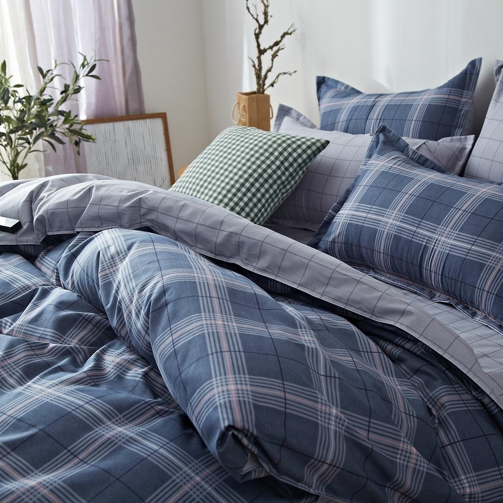 91家纺网 家纺一手货源 找家纺 百花王 2020新款花色活性芦荟棉四件套 寒冬之爱