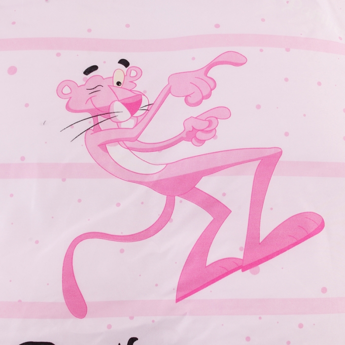 91家纺网 家纺一手货源 找家纺 百花王 2020新款花色活性芦荟棉四件套 开心粉红豹