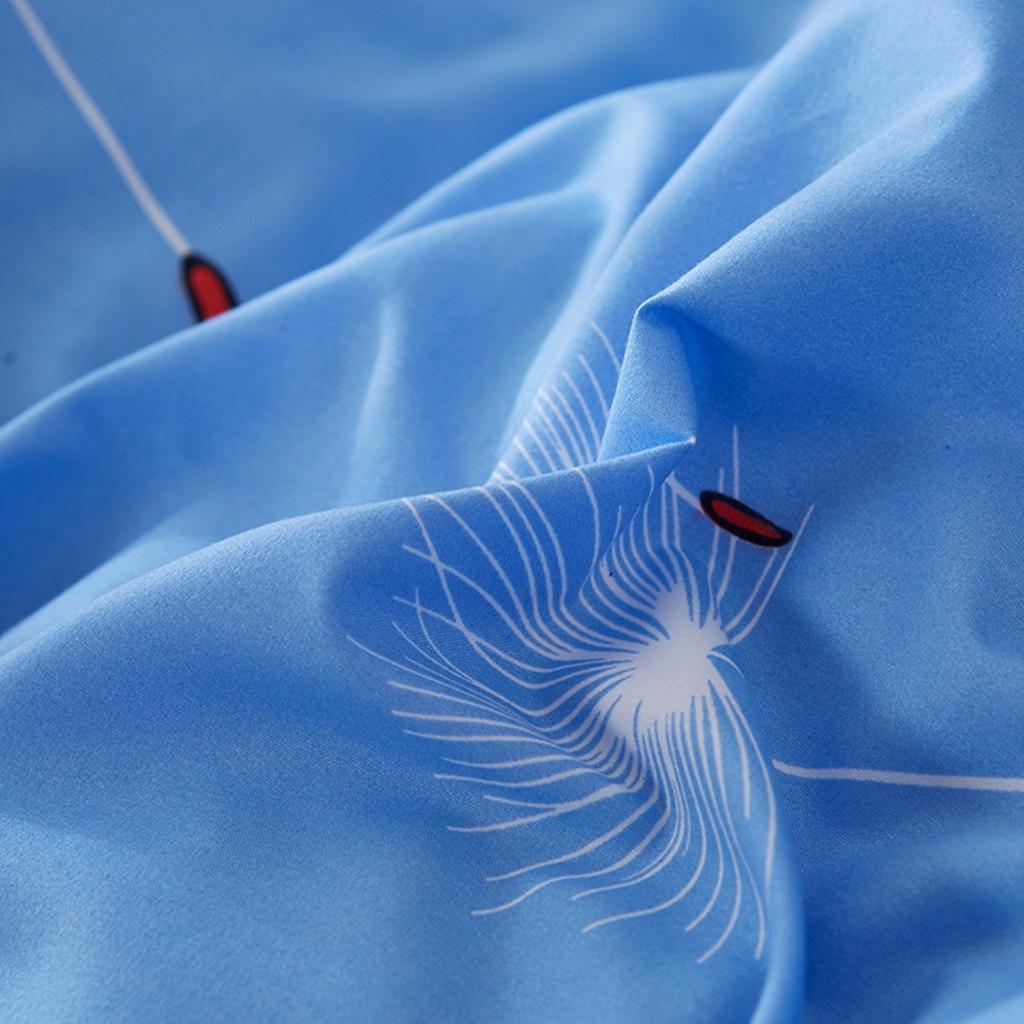 91家纺网 家纺一手货源 找家纺 百花王 2020新款花色活性芦荟棉四件套 自由飞翔