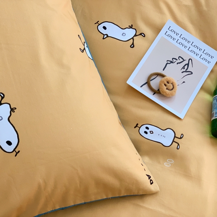 91家纺网 家纺一手货源 找家纺 （总）时年 2020新款40支全棉莫兰迪系列四件套