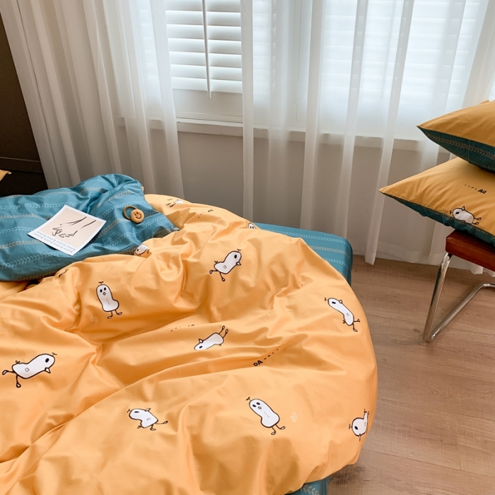 91家纺网 家纺一手货源 找家纺 （总）时年 2020新款40支全棉莫兰迪系列四件套