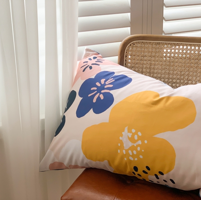 91家纺网 家纺一手货源 找家纺 时年 2020新款40支全棉莫兰迪系列四件套 小夜曲