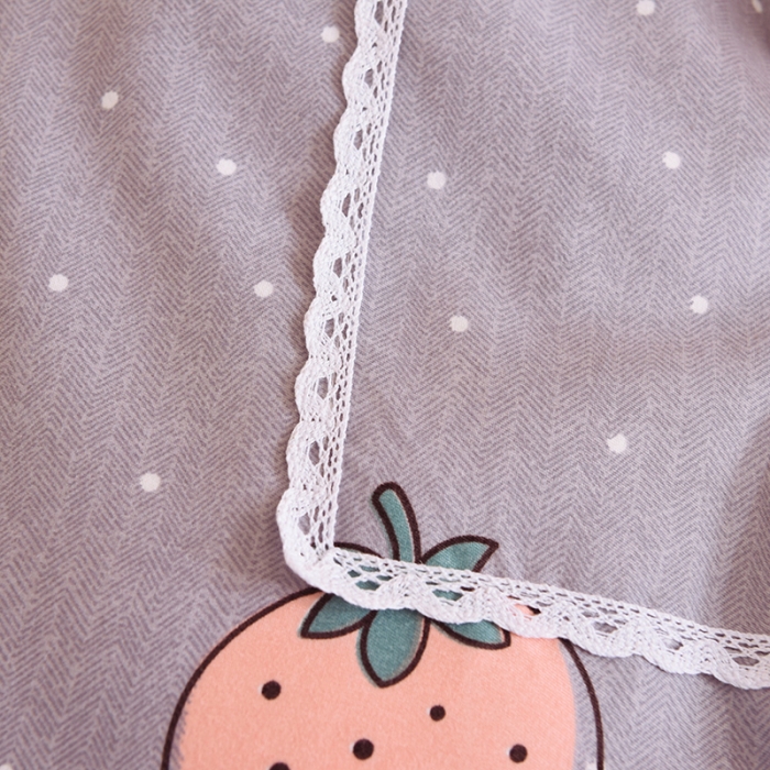 91家纺网 家纺一手货源 找家纺 梦之岛 2020新款韩版磨毛蕾丝四件套 草莓派