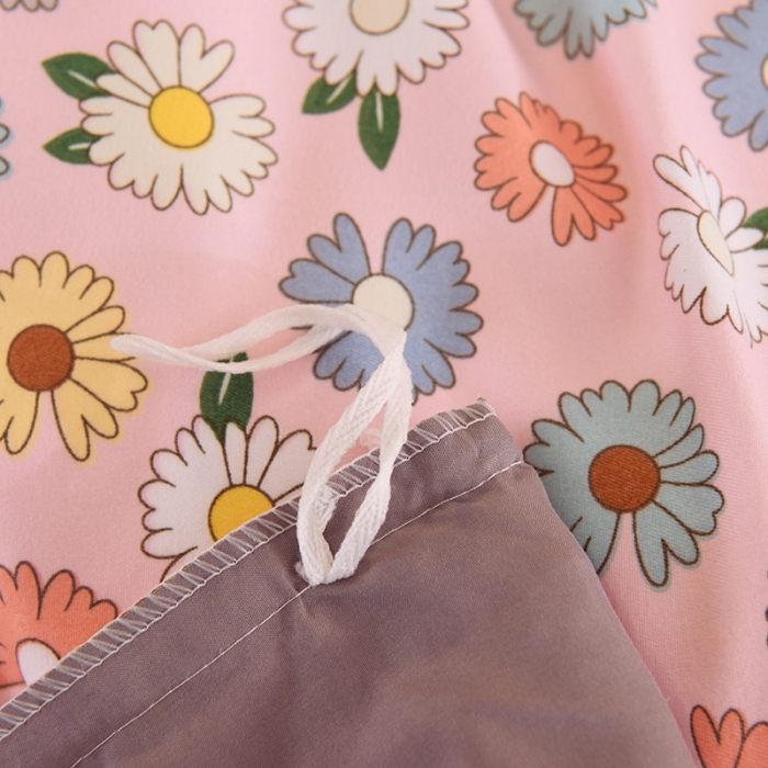 91家纺网 家纺一手货源 找家纺 梦之岛 2020新款韩版磨毛蕾丝四件套 花之语