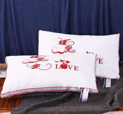 91家纺网 家纺一手货源 找家纺 红番天 热卖款枕芯+包装 花色3