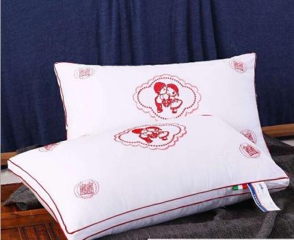 91家纺网 家纺一手货源 找家纺 红番天 热卖款枕芯+包装 花色4