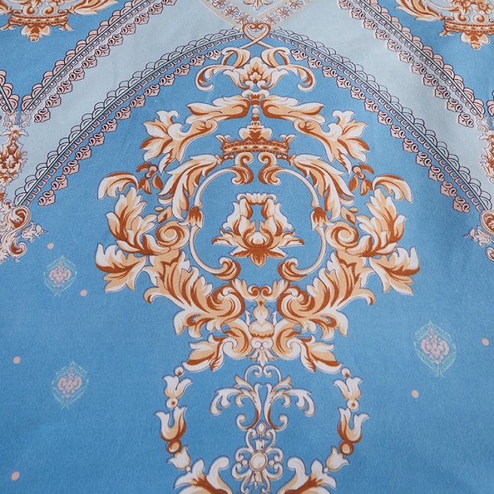 91家纺网 家纺一手货源 找家纺 （总）艾裙海 2020新款斜纹加厚夹棉床裙四件套