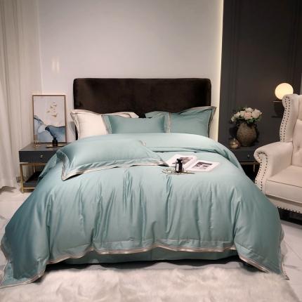 91家纺网 家纺一手货源 找家纺 （总）太古汇 2020新款60支长绒棉高定绣花赫本系列四件套