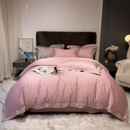 91家纺网 家纺一手货源 找家纺 （总）太古汇 2020新款60支长绒棉高定绣花赫本系列四件套